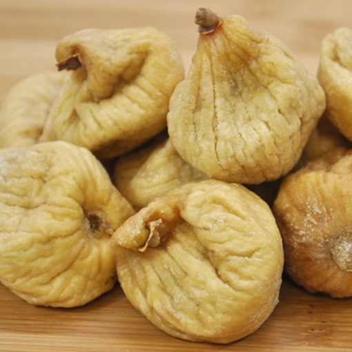 Wholesale Calimyrna Figs sold in 28 pound containers.